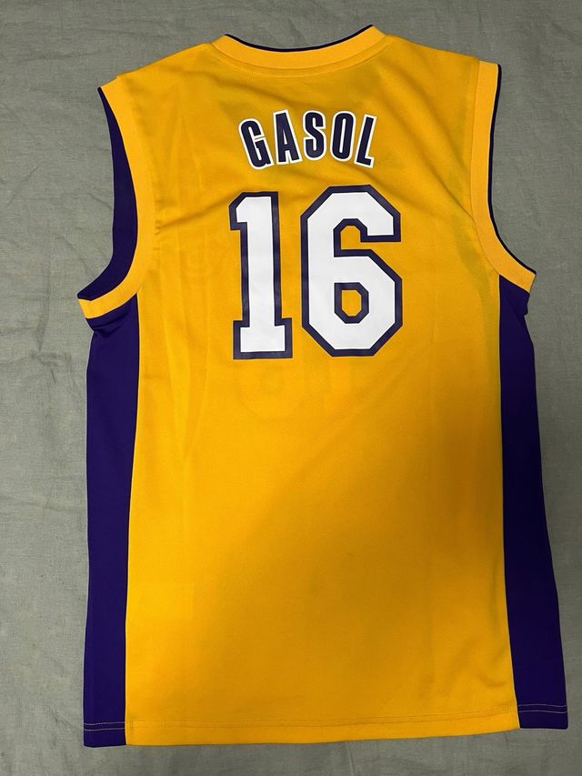 Camiseta Lakers Gasol 16 Adidas Talla S