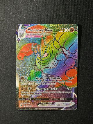 Carta Pokémon Machamp VMAX 194/189