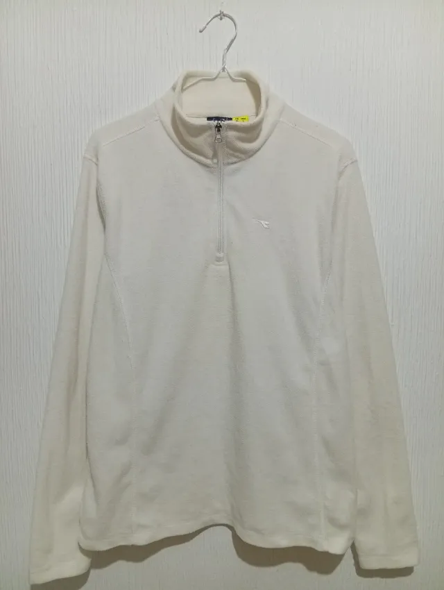 Fodera in pile da donna Diadora bianco taglia XL