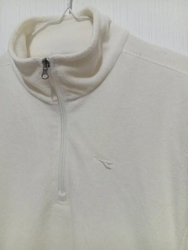 Fodera in pile da donna Diadora bianco taglia XL