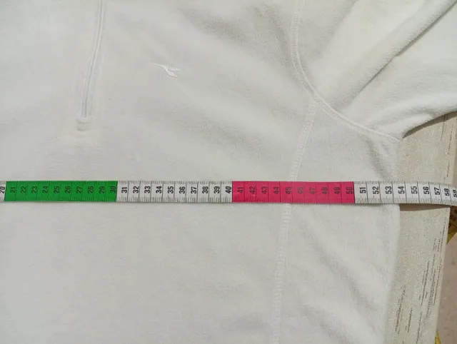 Fodera in pile da donna Diadora bianco taglia XL