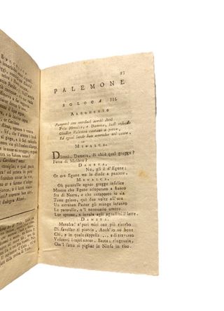 Libro antico 1793 Virgilio Bucolica e Georgica