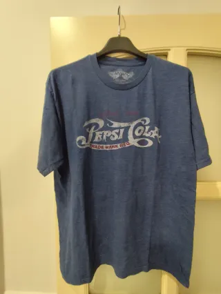 T-shirt Pepsi Cola vintage blu taglia L