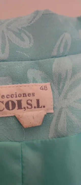 Blazer azzurro vintage + gonna in regalo