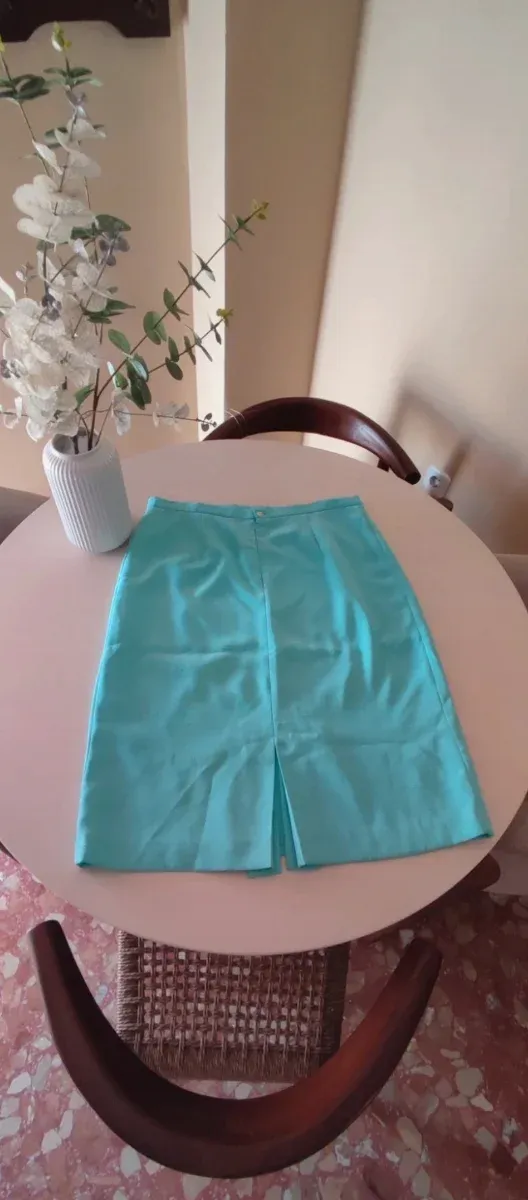 Blazer azzurro vintage + gonna in regalo