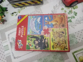 Lote juguetes Pinypon, Mega Bloks y puzzle