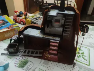 Lote juguetes Pinypon, Mega Bloks y puzzle