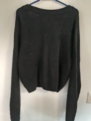 Jersey Hollister Negro Talla S