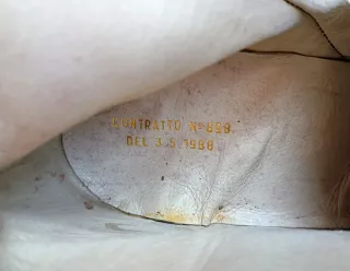 Stivaletti CC Tg. 43 1988 non più in uso.