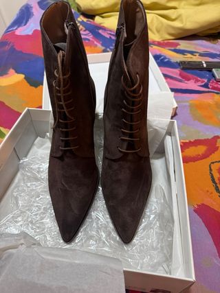 Botines Brenda Zaro Marrones