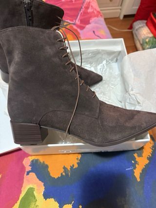 Botines Brenda Zaro Marrones