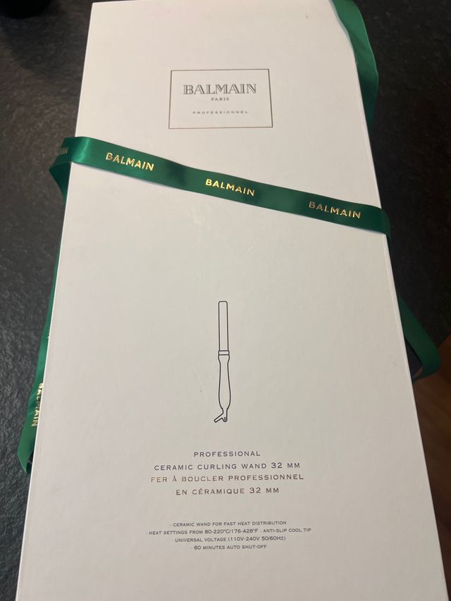 Tenacillas Balmain 32mm sin usar