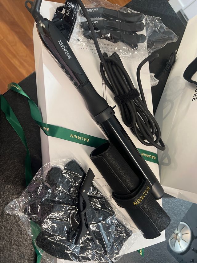 Tenacillas Balmain 32mm sin usar