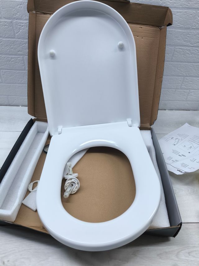 Tampa de Sanitário Fechamento Suave Branco