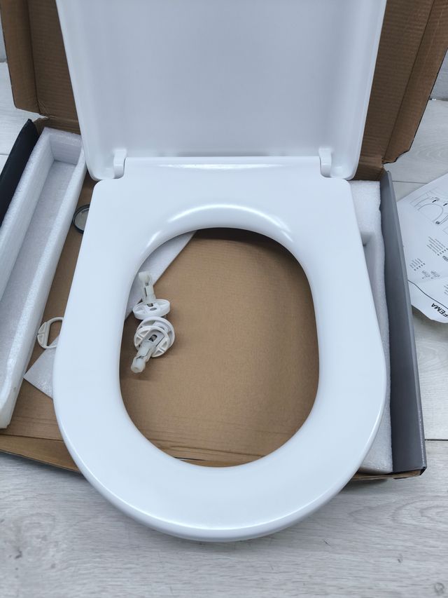 Tampa de Sanitário Fechamento Suave Branco