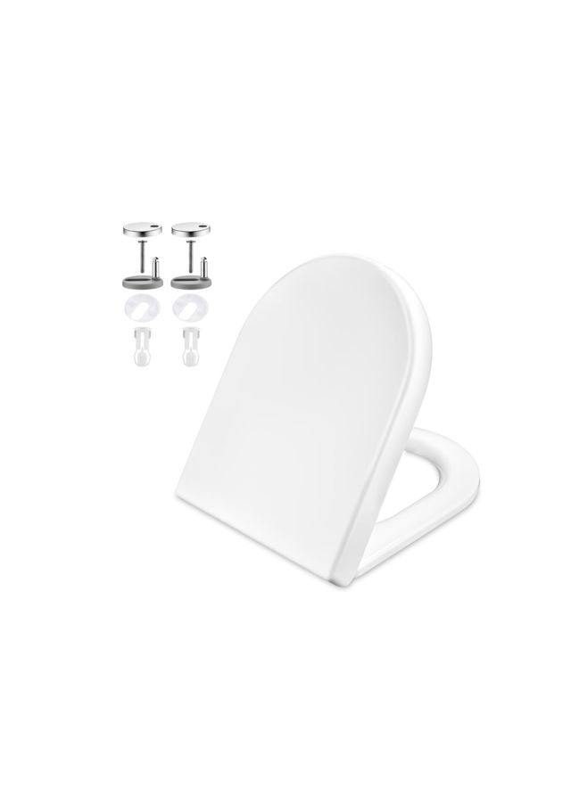 Tampa de Sanitário Fechamento Suave Branco