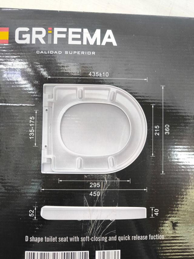 Tampa de Sanitário Fechamento Suave Branco