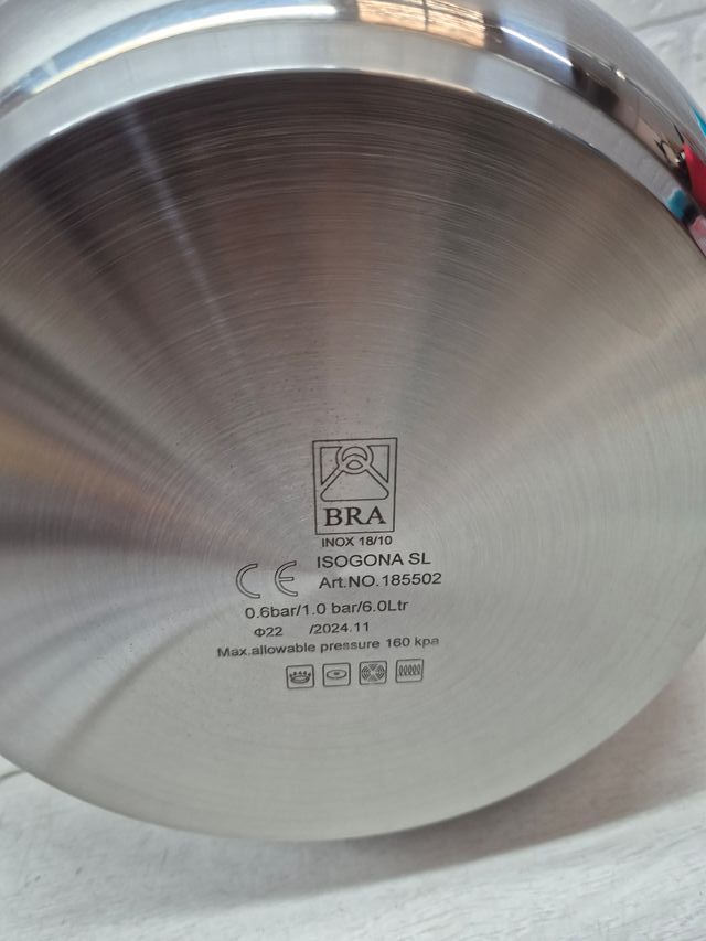 Panela de pressão 6 litros BRA