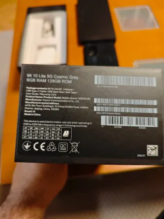 Xiaomi Mi 10 Lite 5G 128GB Grigio