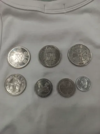 Lote de monedas antiguas