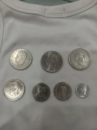 Lote de monedas antiguas