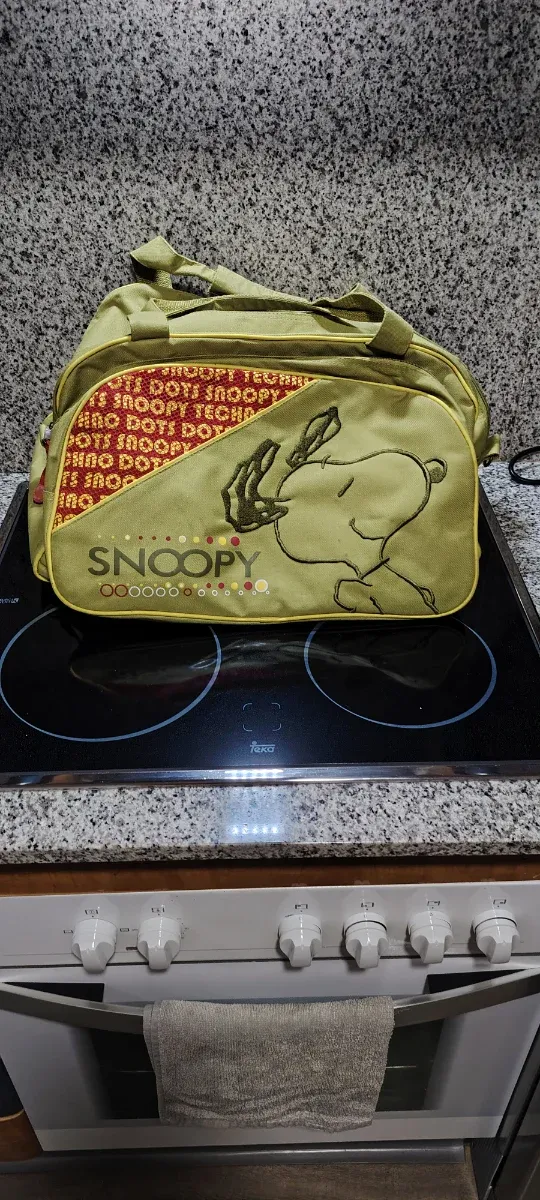 Bolso SNOOPY verde