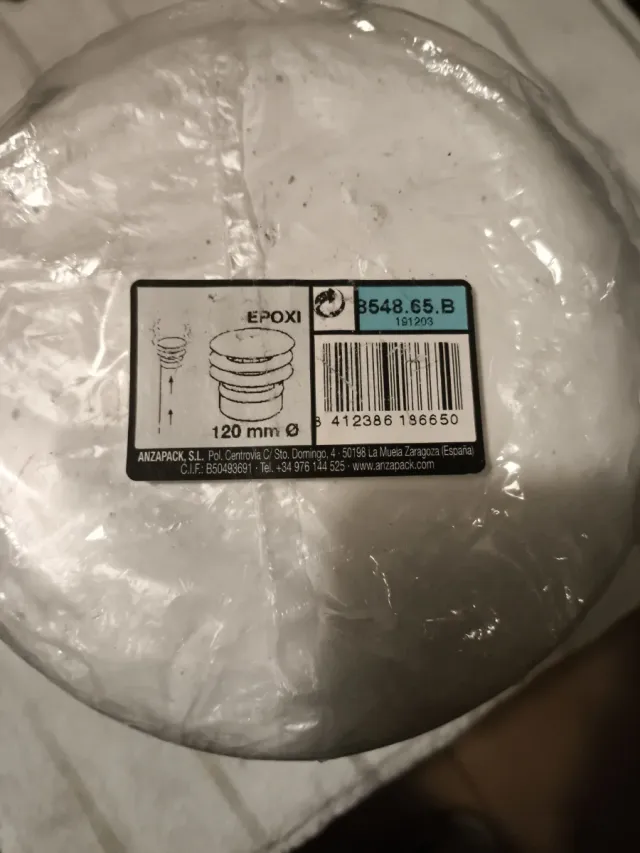 Salida de humo EPOXI 120 mm