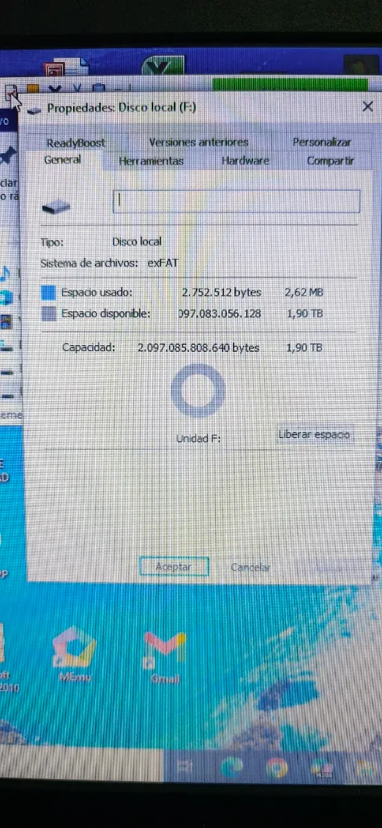 3 Memorias Externas 2TB EC REP