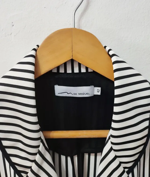 Blazer de rayas De Miguel mujer Talla 42