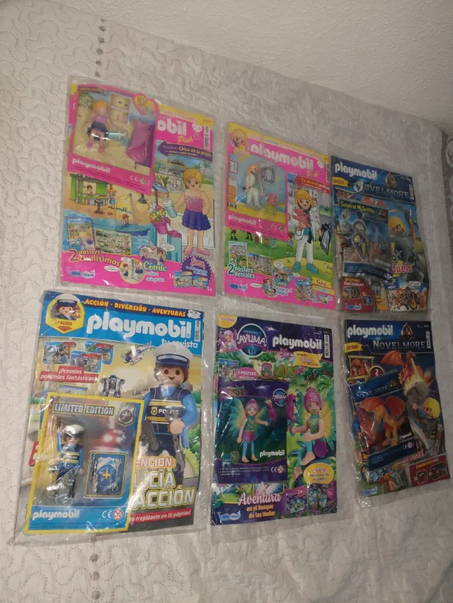 Playmobil Revistas y Figuras