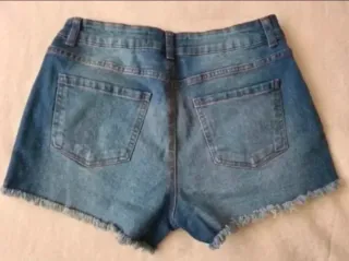 Shorts vaqueros azules talla 38
