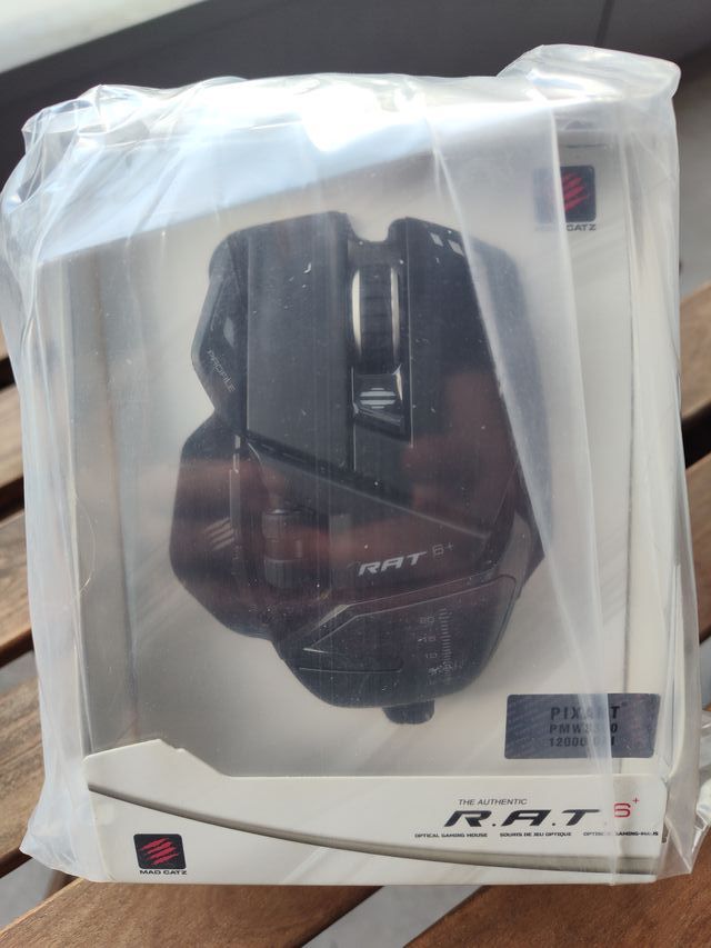 Ratón Gaming Mad Catz R.A.T. 6+ A ESTRENAR