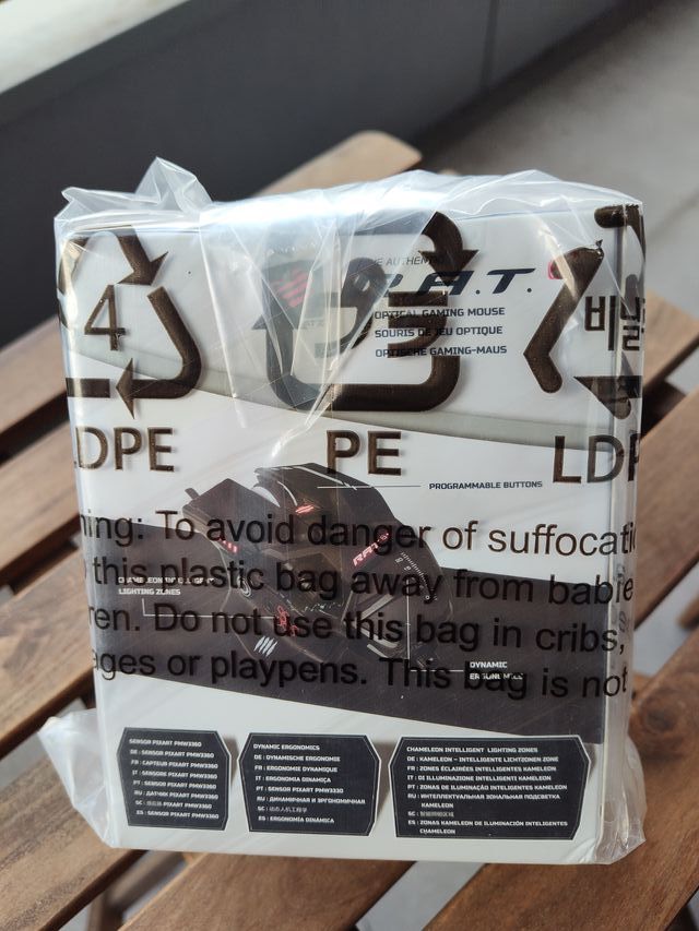 Ratón Gaming Mad Catz R.A.T. 6+ A ESTRENAR