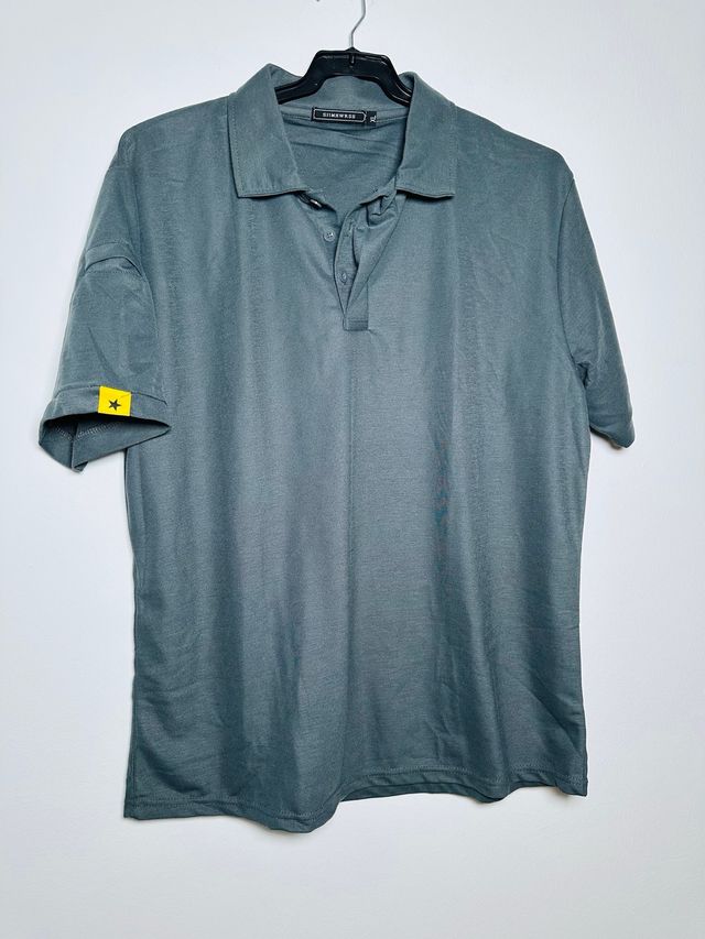 Polo SILKWOOD verde talla L