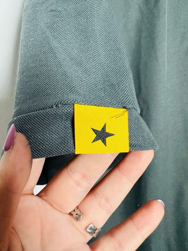 Polo SILKWOOD verde talla L