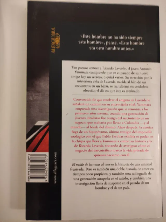 El ruido de las cosas al caer (Premio Alfaguara...