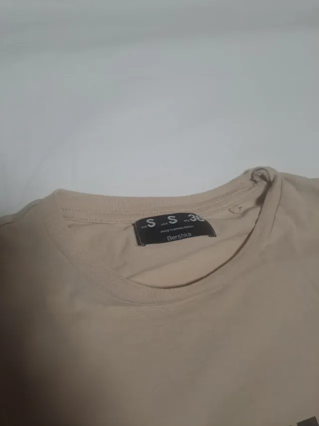 Camiseta High Voltage Beige