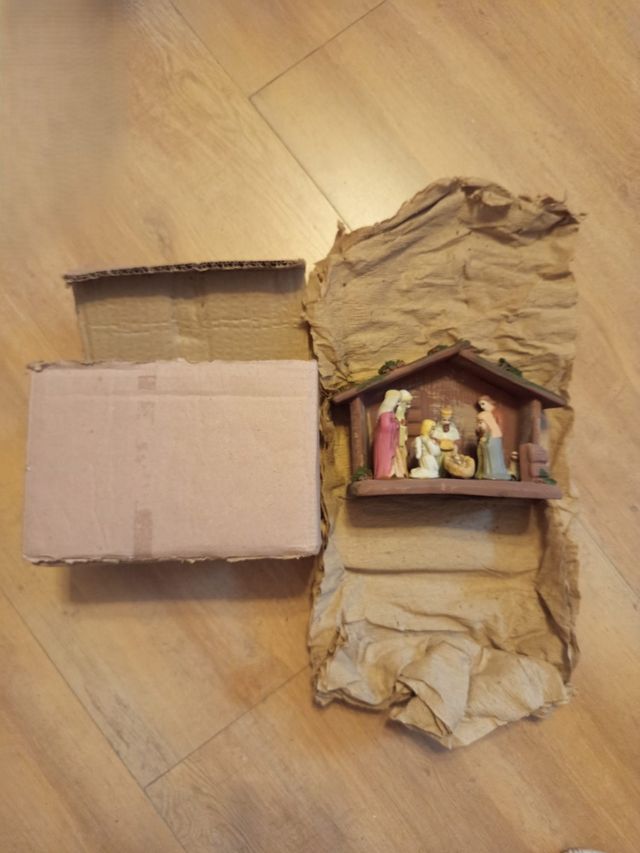 Belén de cerámica artesanal