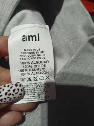 Sudadera Ami Paris Corazón Talla Única