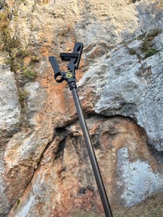 Pertiga escalada - caña chapar escalada - Negro