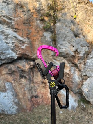 Pertiga escalada - caña chapar escalada - Negro