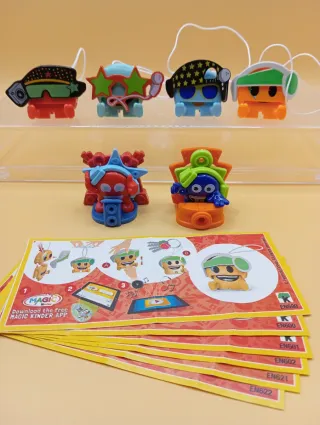 Emojoy • Serie Kinder Emoji completa con cartine