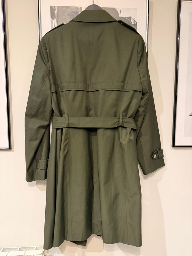 Gabardina verde Dorothy Perkins NUEVA