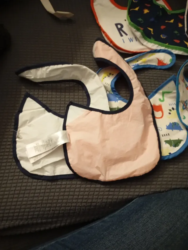 Lote 9 Baberos Bebe Talla Única