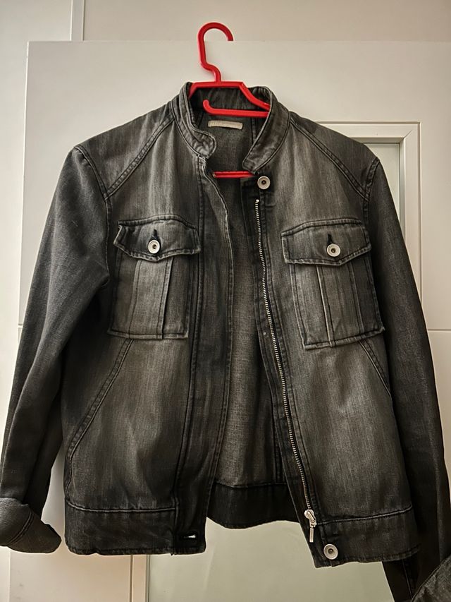 Chaqueta Massimo Dutti Talla 38 Gris