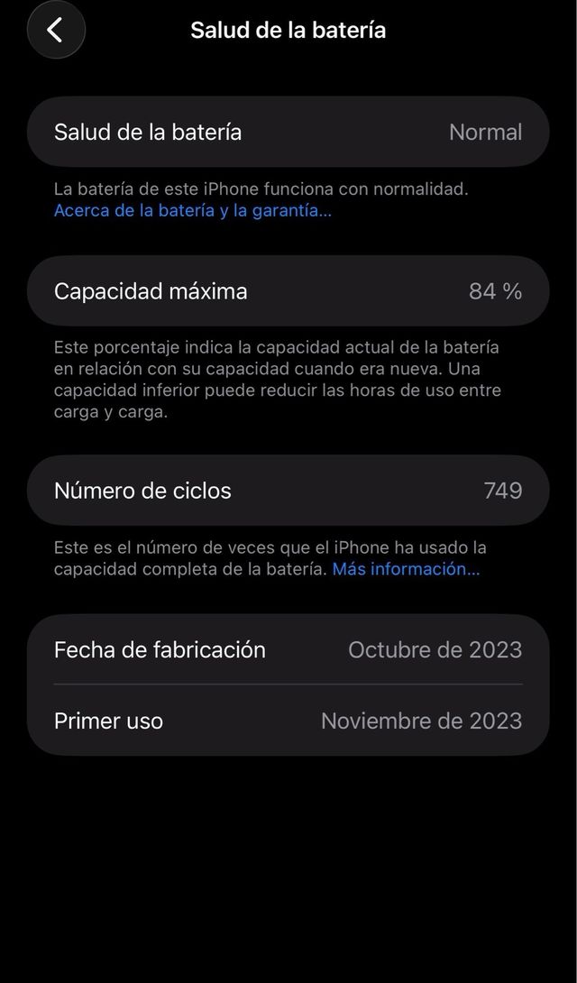iPhone 15 Pro Max 256GB Gris Titanio