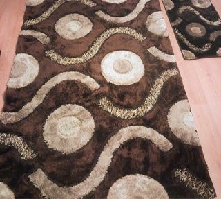 Set di 2 tappeti in poliestere