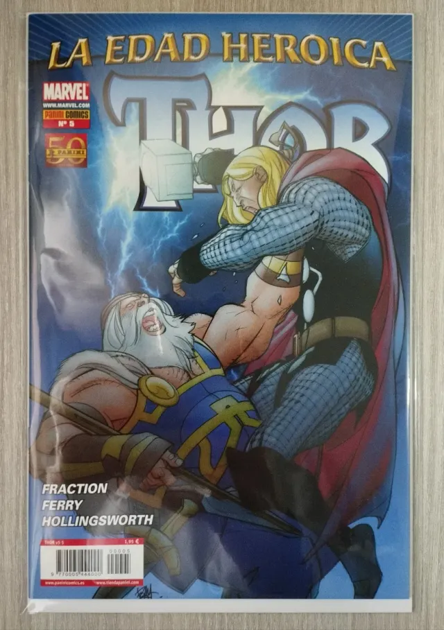 THOR 1+2+3+4+5 LA EDAD HEROICA VOLUMEN 5 PANINI