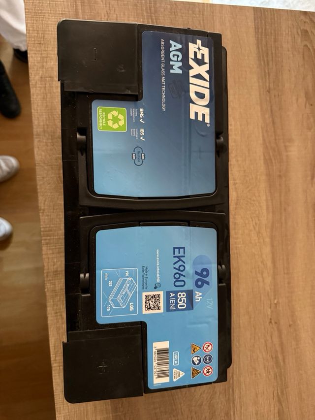 Batería Exide AGM 96Ah 850A L5