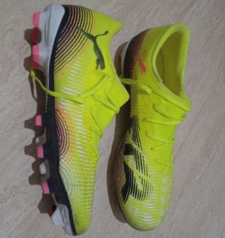 Botas de fútbol Puma amarillas nº 39